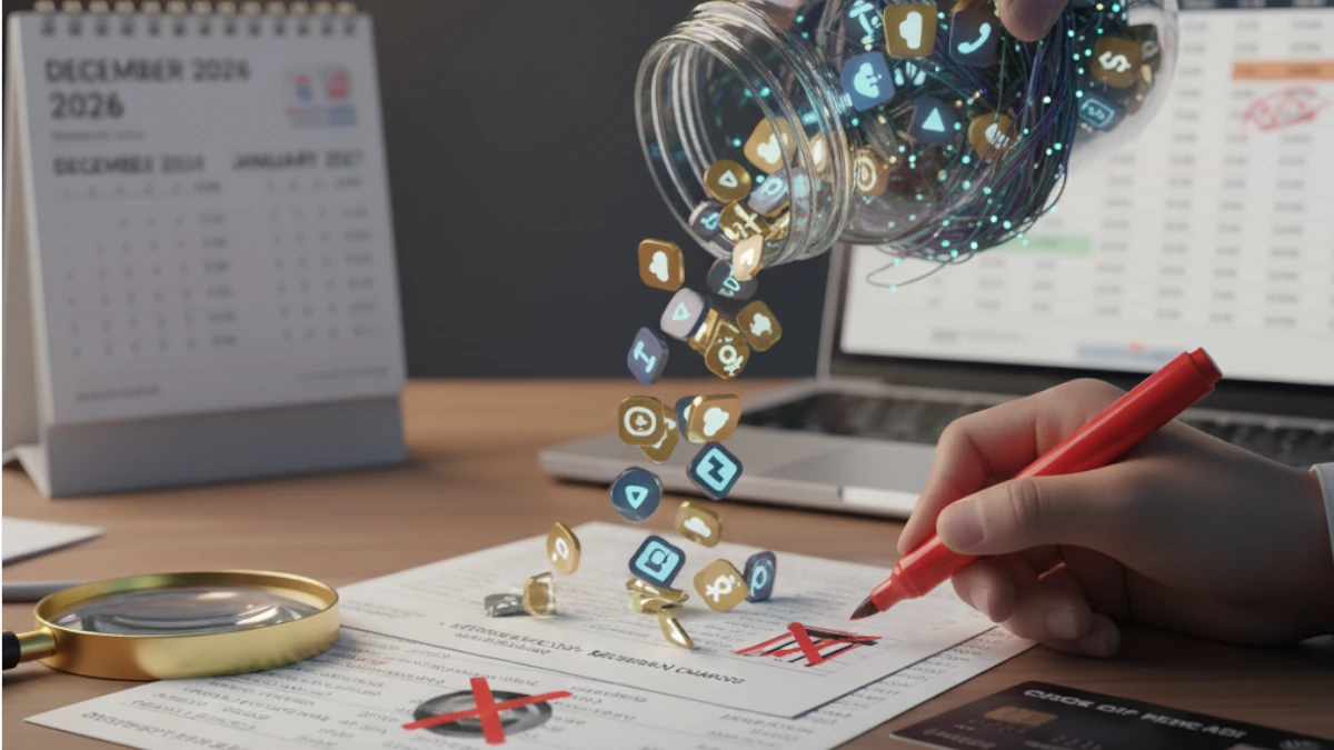 subscription audit checklist 2026